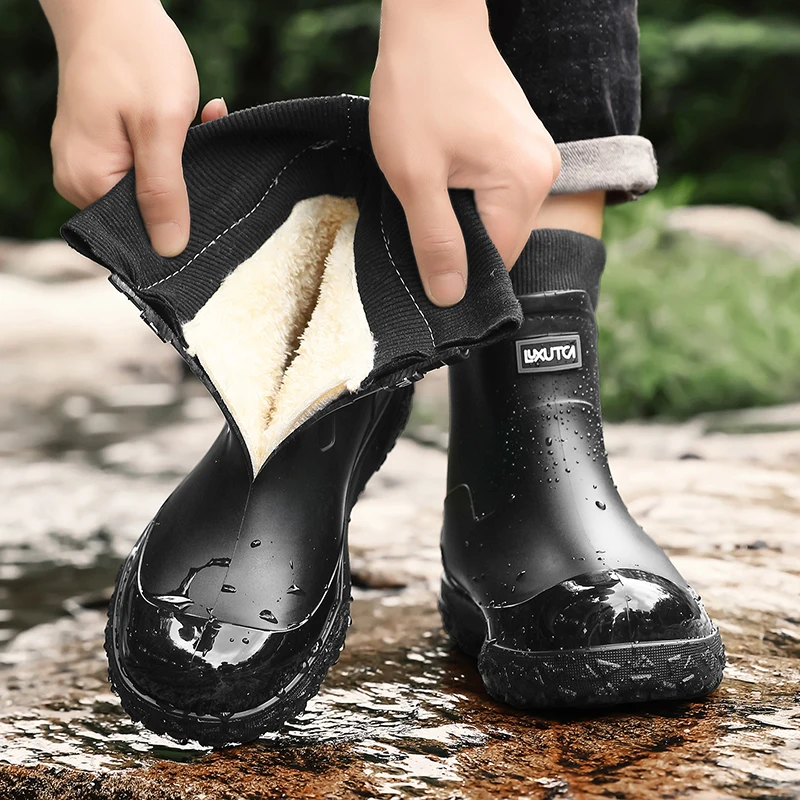 Fishing Socks - Bottes de pluie imperméables pour hommes,