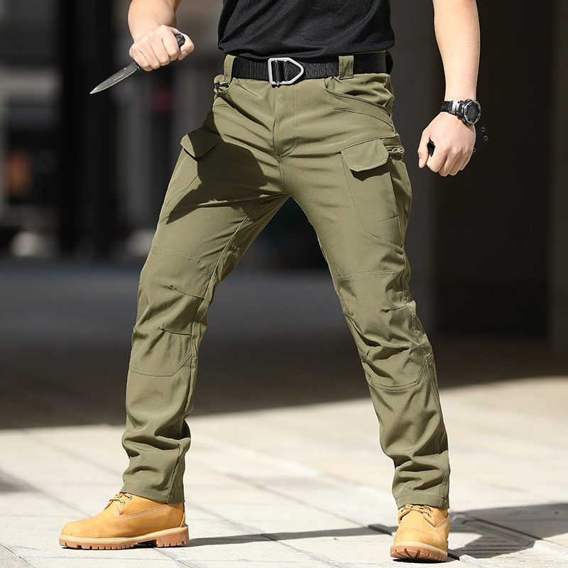 Fishing Pants Waterproof - Pantalon tactique camouflage, pantalon d'entraînement, pantalon