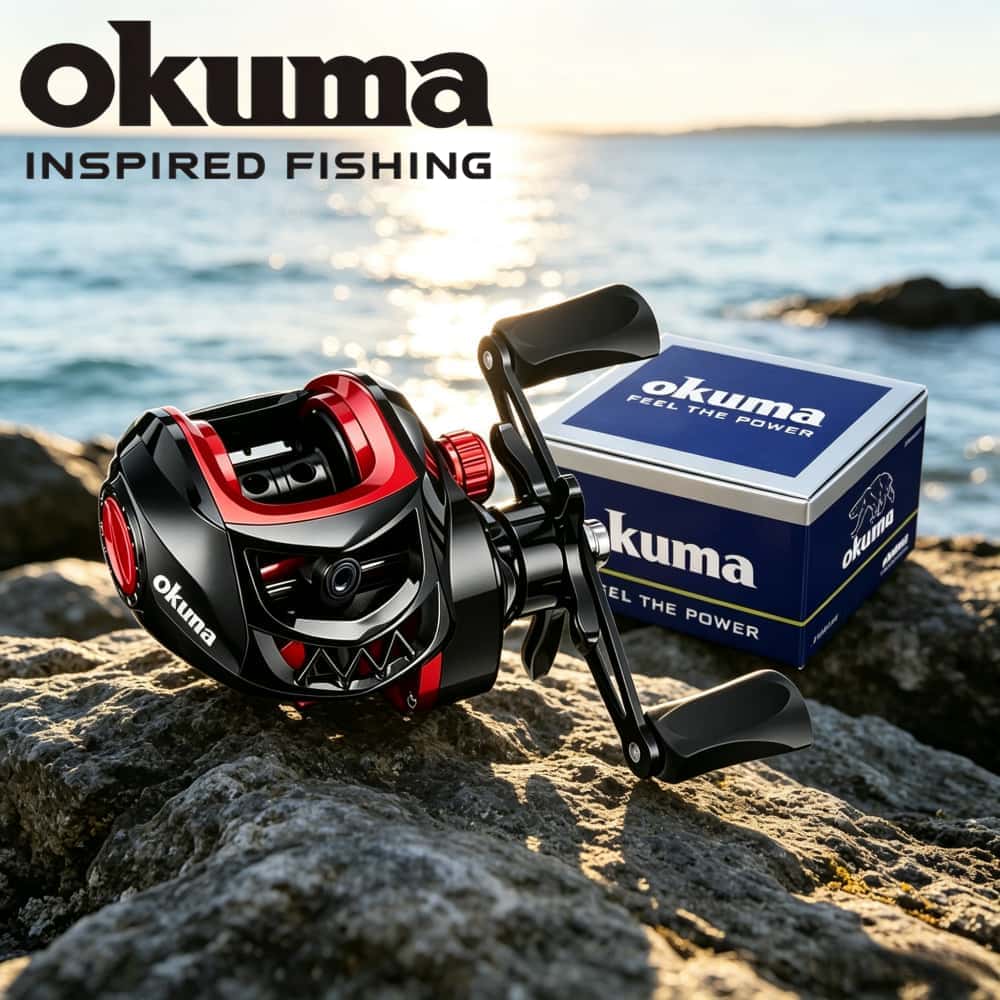 Abu Garcia Reel Max - Moulinet de pêche à lancer Okuma,