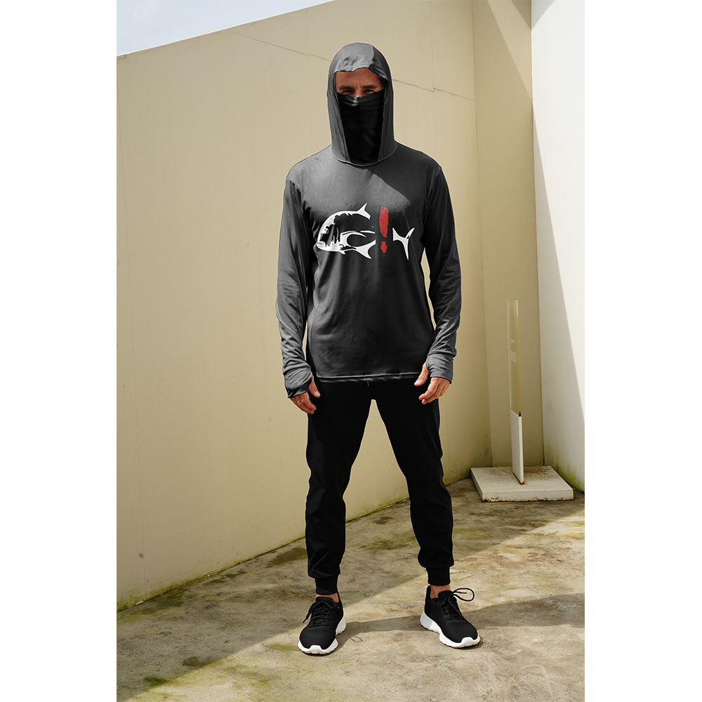 Fishing Mask Sun Protection - Sweat à capuche de pêche pour