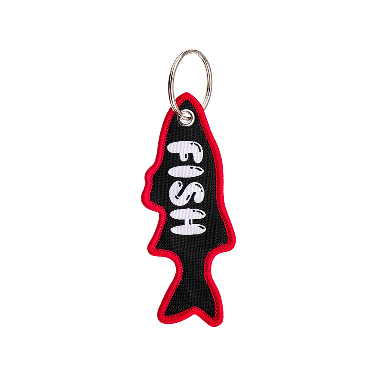 Porte-clés brodé en forme de p - Fishing Backpack avis et prix