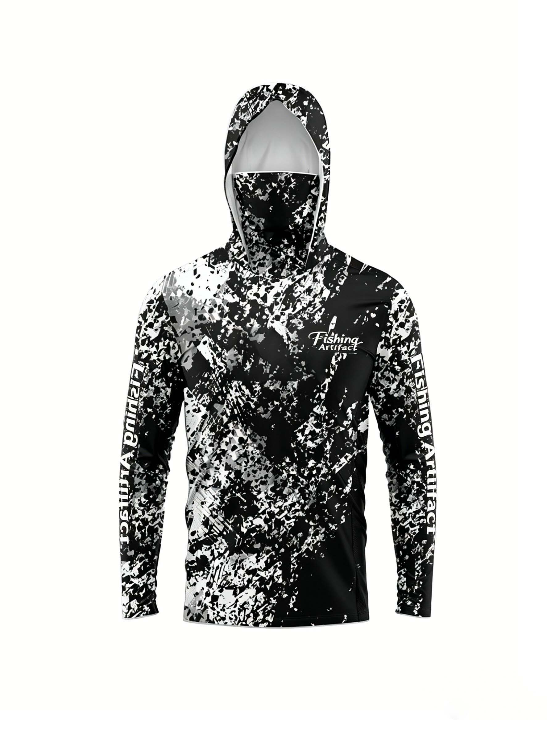 Sweat-shirt de pêche pour homm - Fishing Mask Sun Protection avis et prix