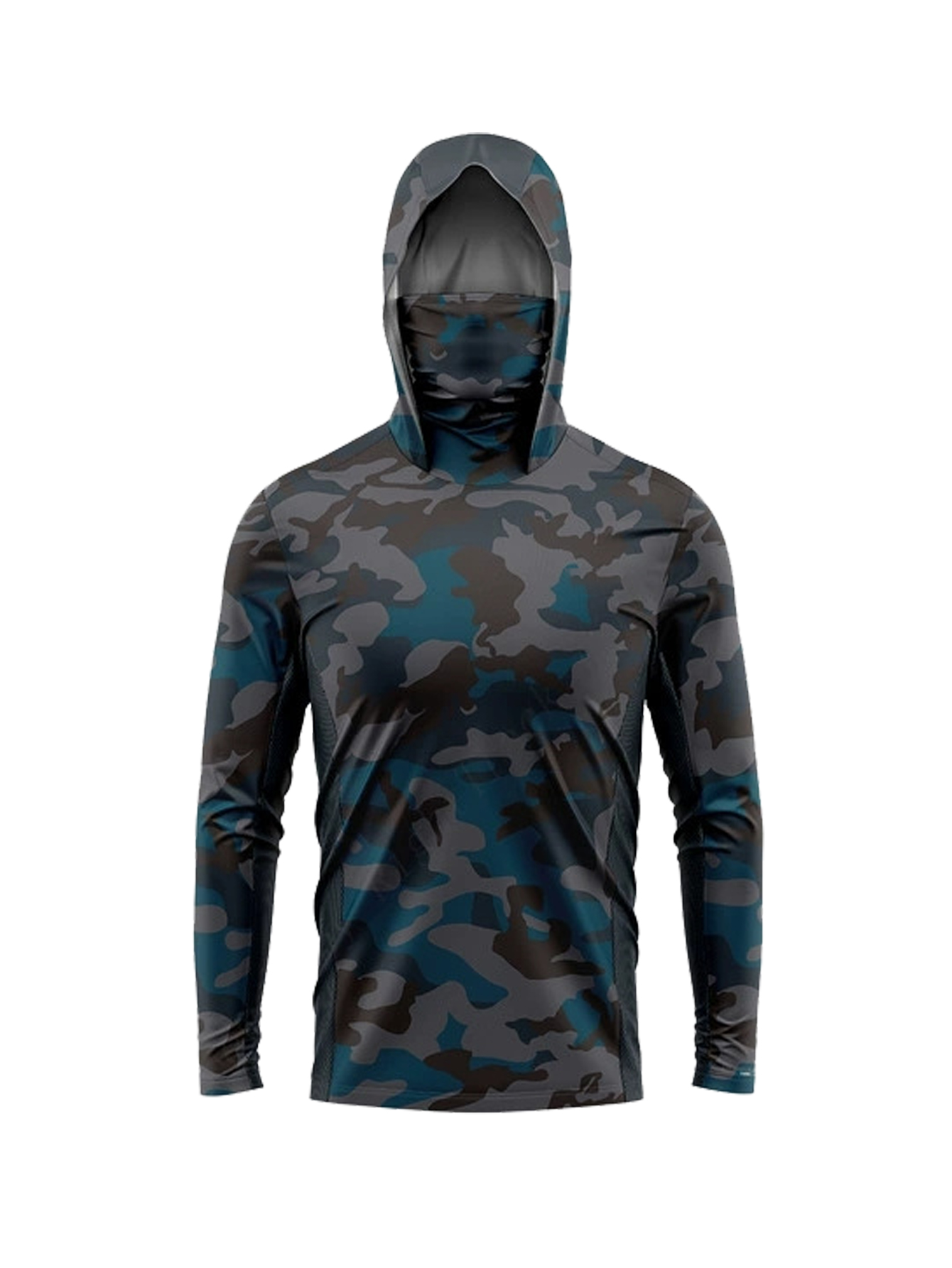 Chemise de pêche à capuche pou - Fishing Mask Sun Protection avis et prix
