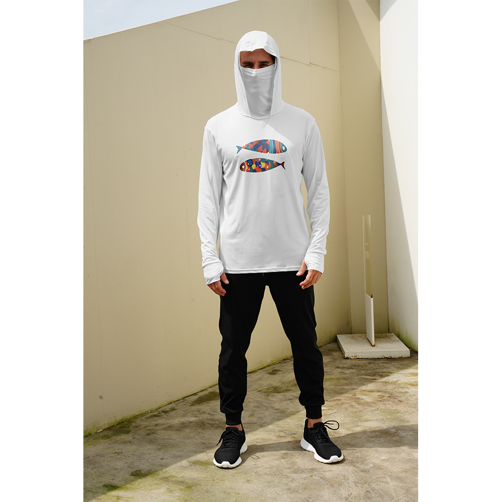 Sweat à capuche de pêche pour  - Fishing Mask Sun Protection avis et prix