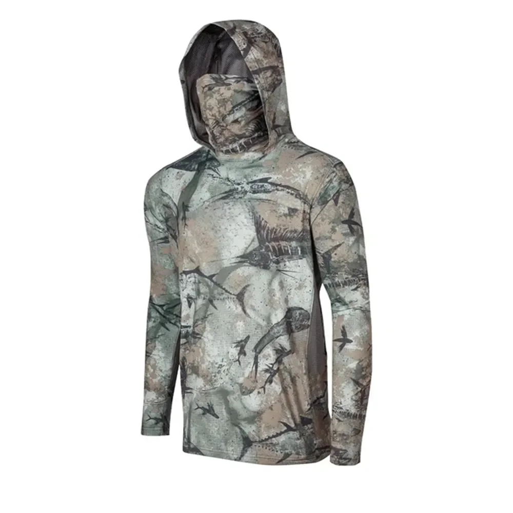 Chemise de pêche camouflage UP - Fishing Mask Sun Protection avis et prix